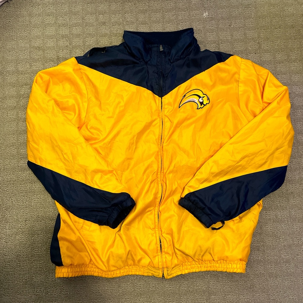 Buffalo Sabres Reversible Late 90’s Vintage Varsity Jacket. 
Great Condition!!